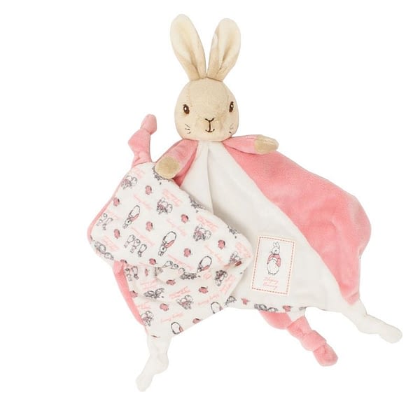flopsy bunny comfort blanket soft toy